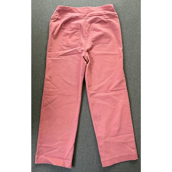 Wonderly | Women's Stretchy Pink Cotton Blend Pull On Career Work Pants | 10 - Picture 3 of 4